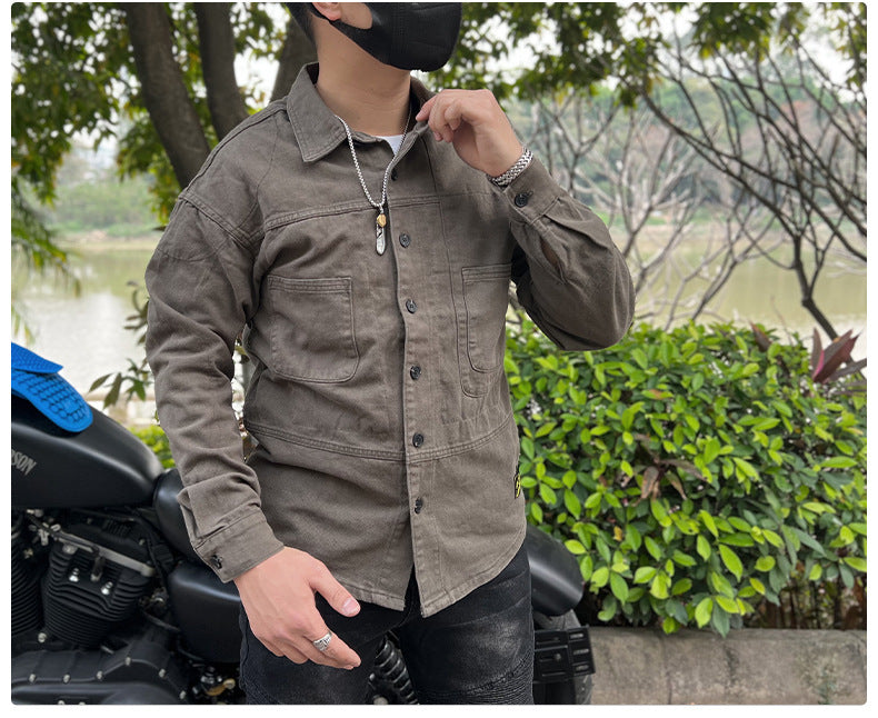 VOLERO JK-03 motorcycle riding shirt 05 lifestyle