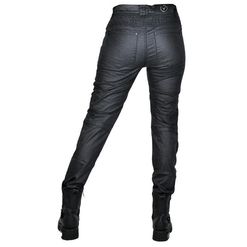 Jeans Outlet Jean Huile Femme Noir Pantacourt Outlet Gemo