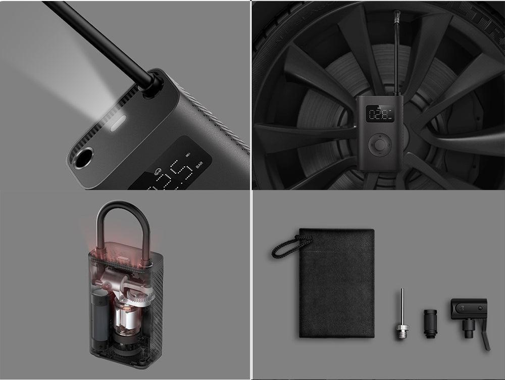 XIAOMI MIJIA™ Portable Electric Air Inflator 2 - Bean's Moto Booth