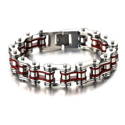 Diverse color motorcycle chain-style bracelet - Bean's Moto Booth