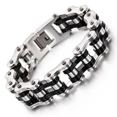 Diverse color motorcycle chain-style bracelet - Bean's Moto Booth