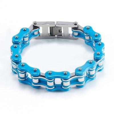 Diverse color motorcycle chain-style bracelet - Bean's Moto Booth