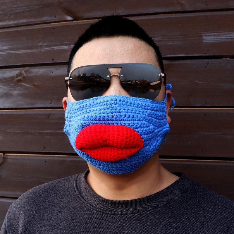 Dreadlocks helmet hood & Sausage-lips mask – Bean's Moto Booth