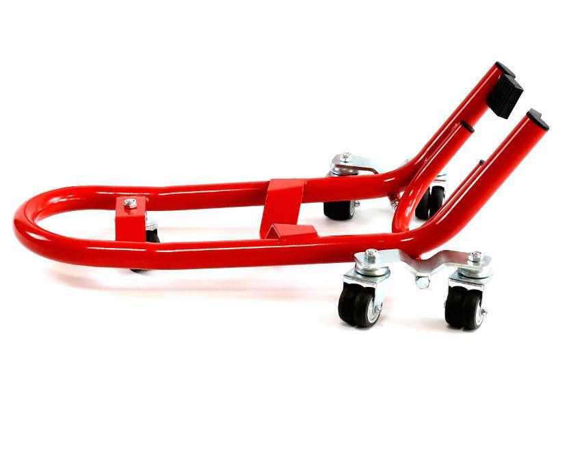 Liou Stand Motorcycle Paddock Stand Dolly Mover